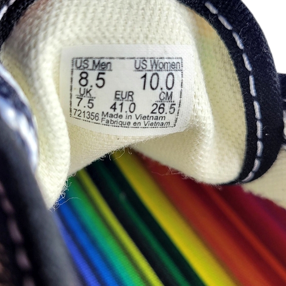 Vans Crayola Shoes Sneakers Womens 10 Mens 8.5 Unisex Van Doren Limited Edition - Picture 10 of 10